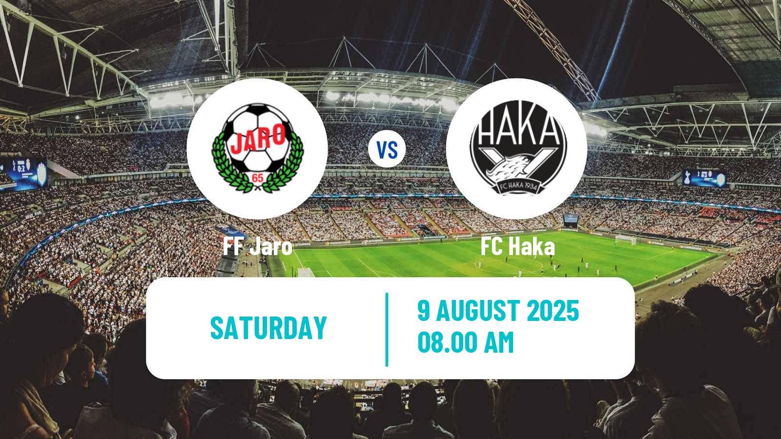 Football Finnish Veikkausliiga FF Jaro - Haka