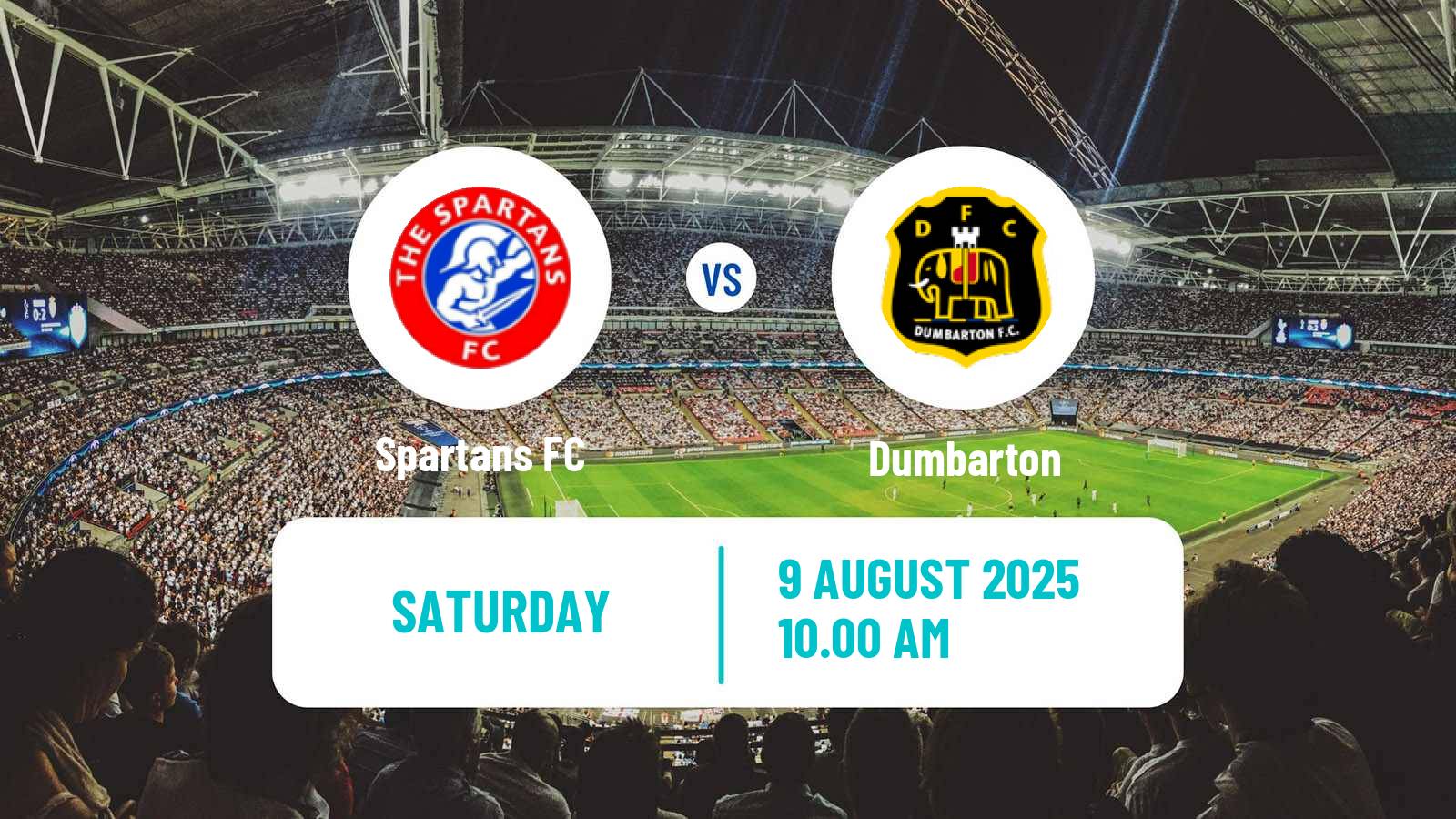 Football Scottish League Two Spartans - Dumbarton