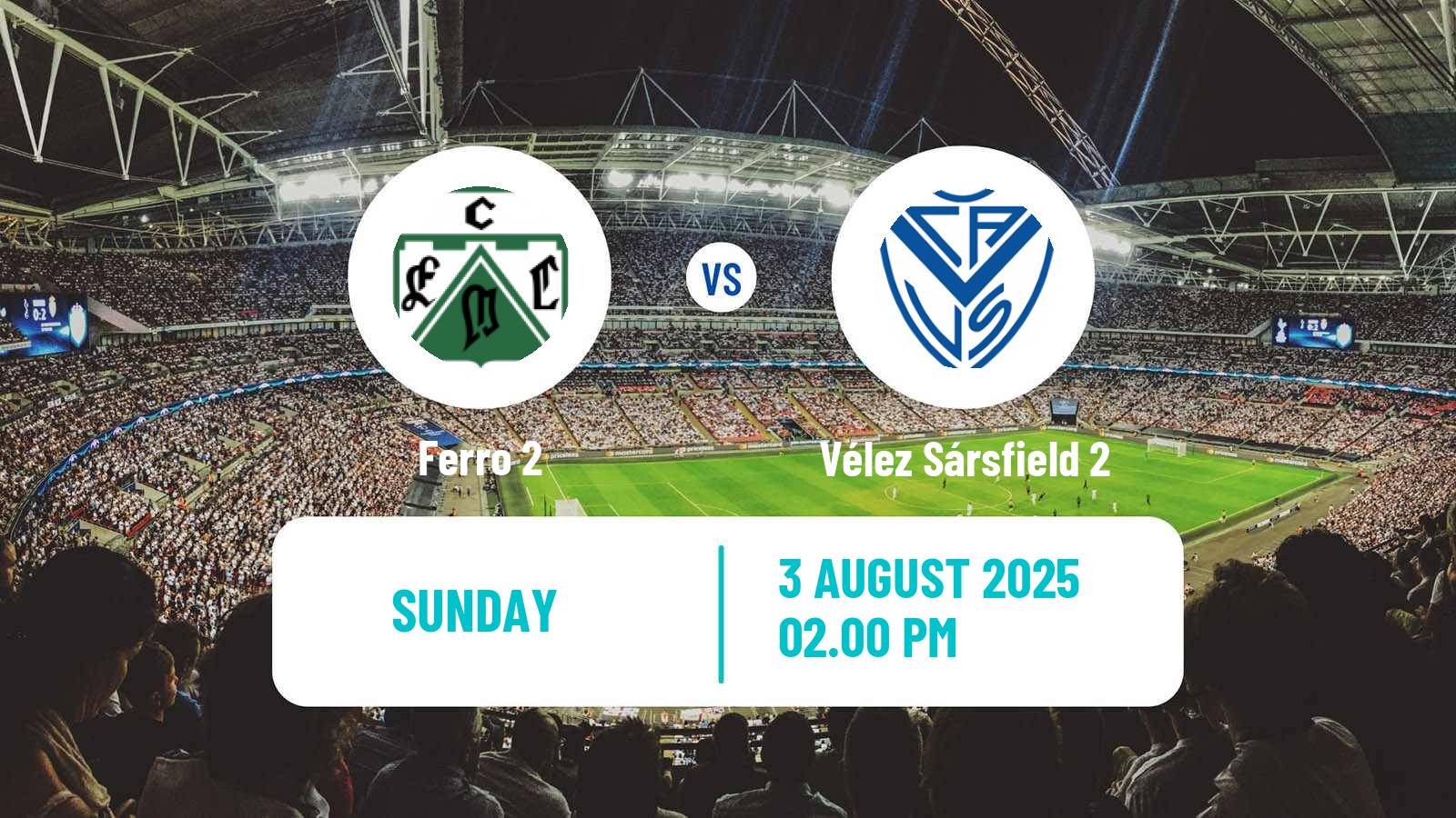 Football Argentinian Reserve League Ferro 2 - Vélez Sársfield 2