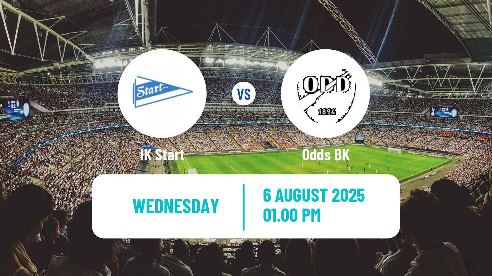 Football Norwegian Adeccoligaen Start - Odd