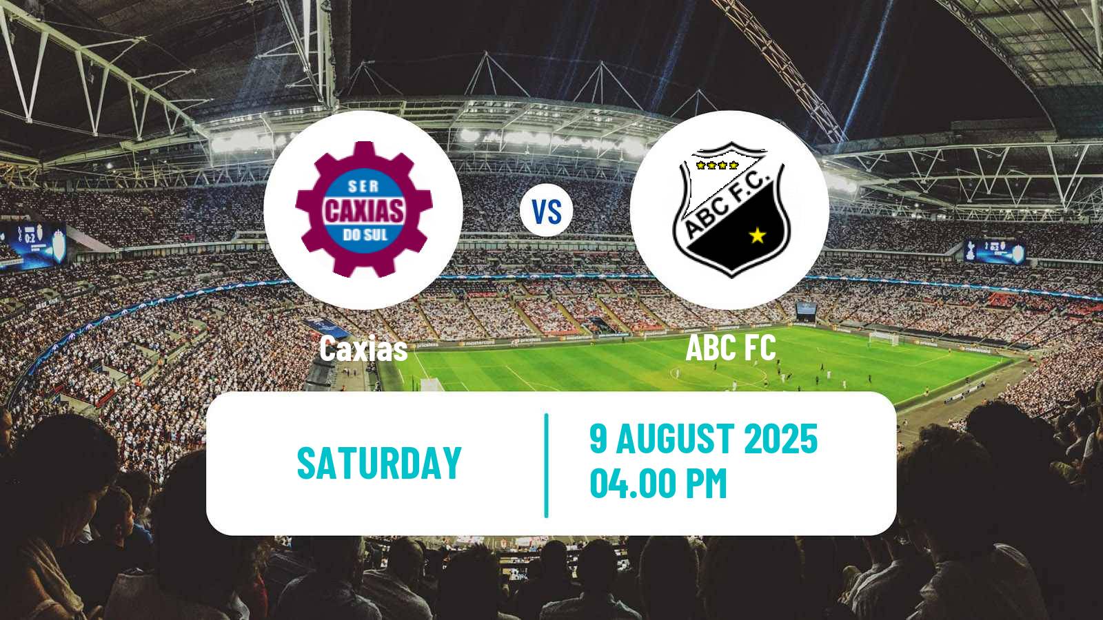 Football Brazilian Serie C Caxias - ABC
