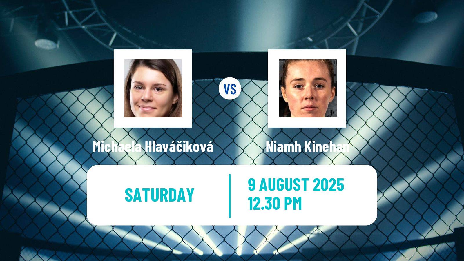 MMA Bantamweight Oktagon Women Michaela Hlaváčiková - Niamh Kinehan