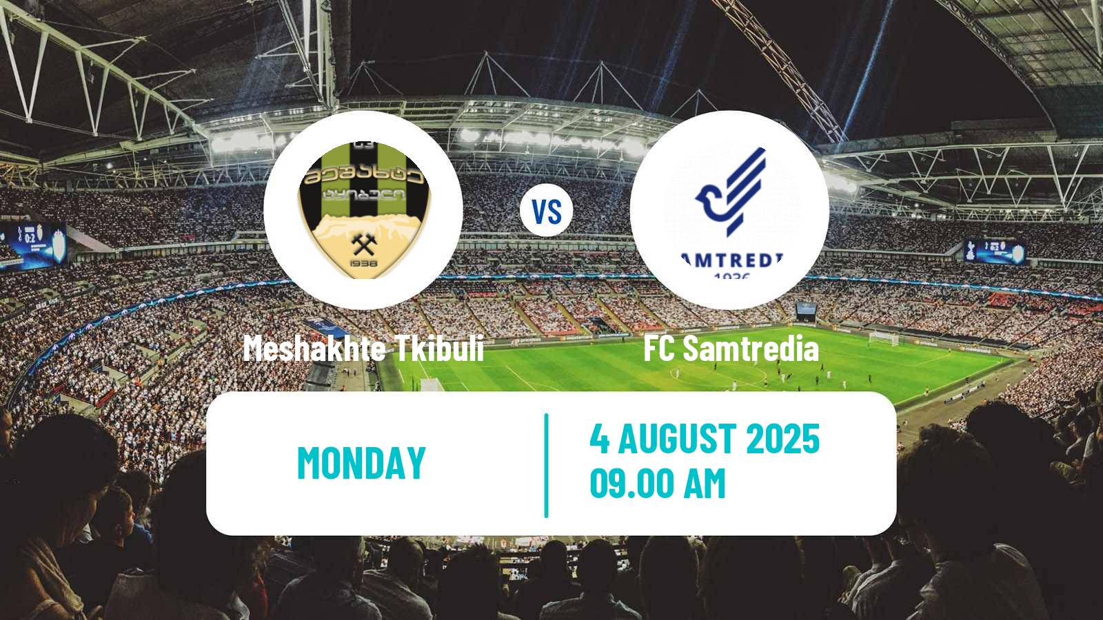 Football Georgian Erovnuli Liga 2 Meshakhte Tkibuli - Samtredia