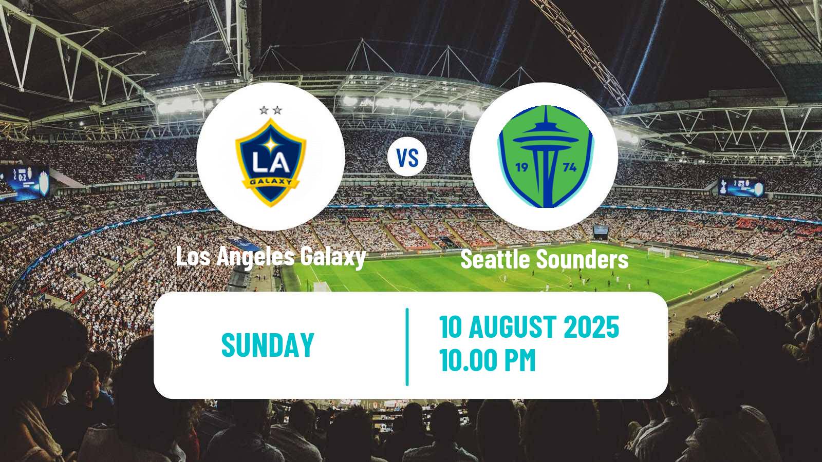 Football MLS Los Angeles Galaxy - Seattle Sounders
