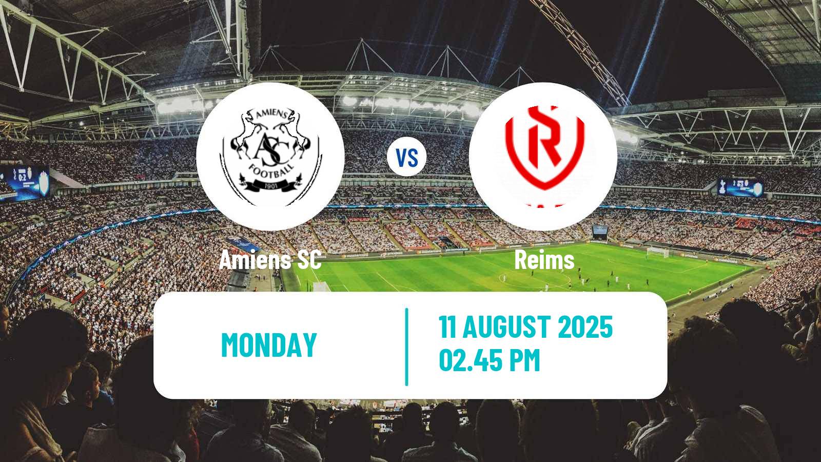 Football French Ligue 2 Amiens - Reims