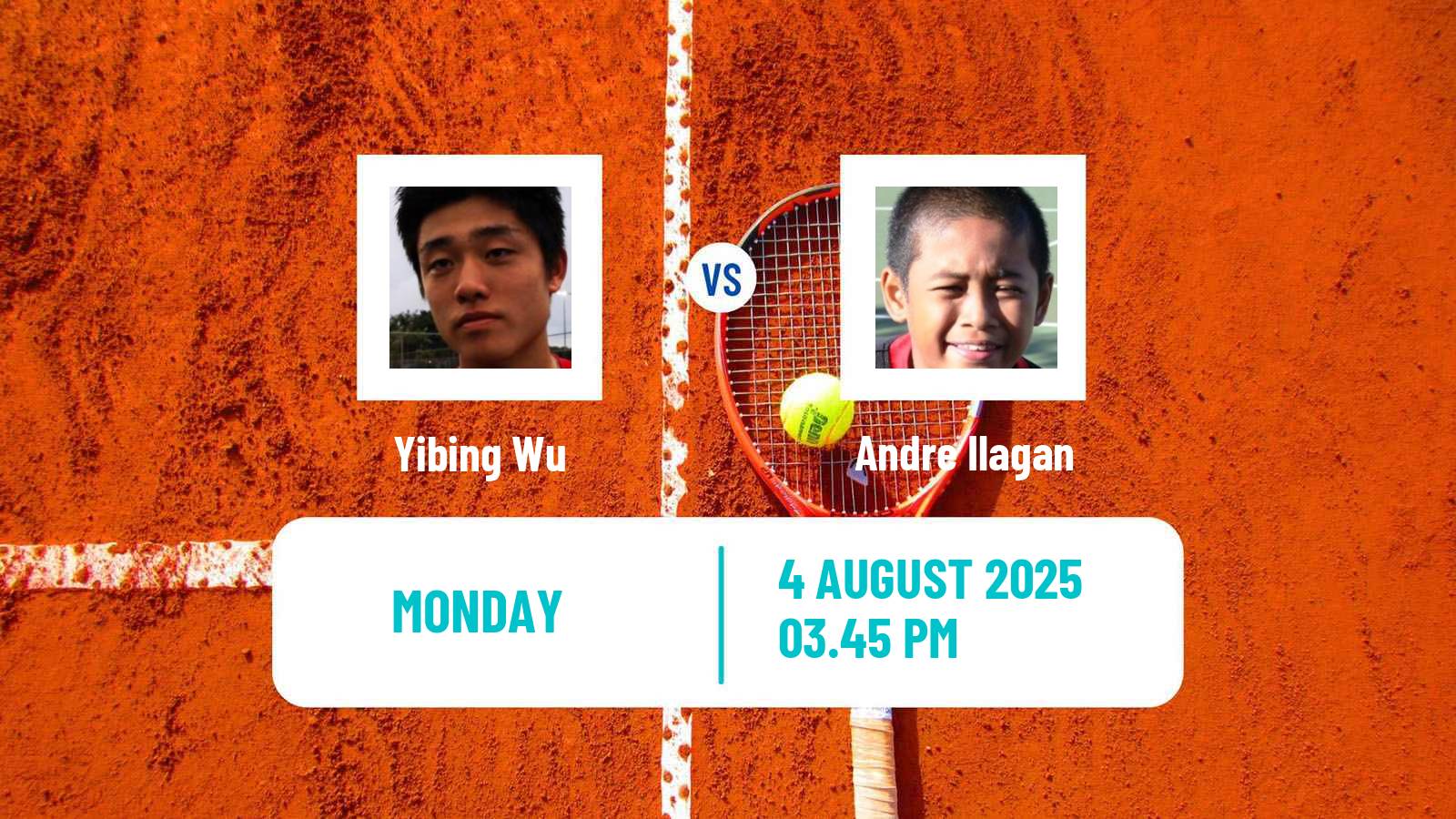 Tennis Chicago Challenger Men Yibing Wu - Andre Ilagan