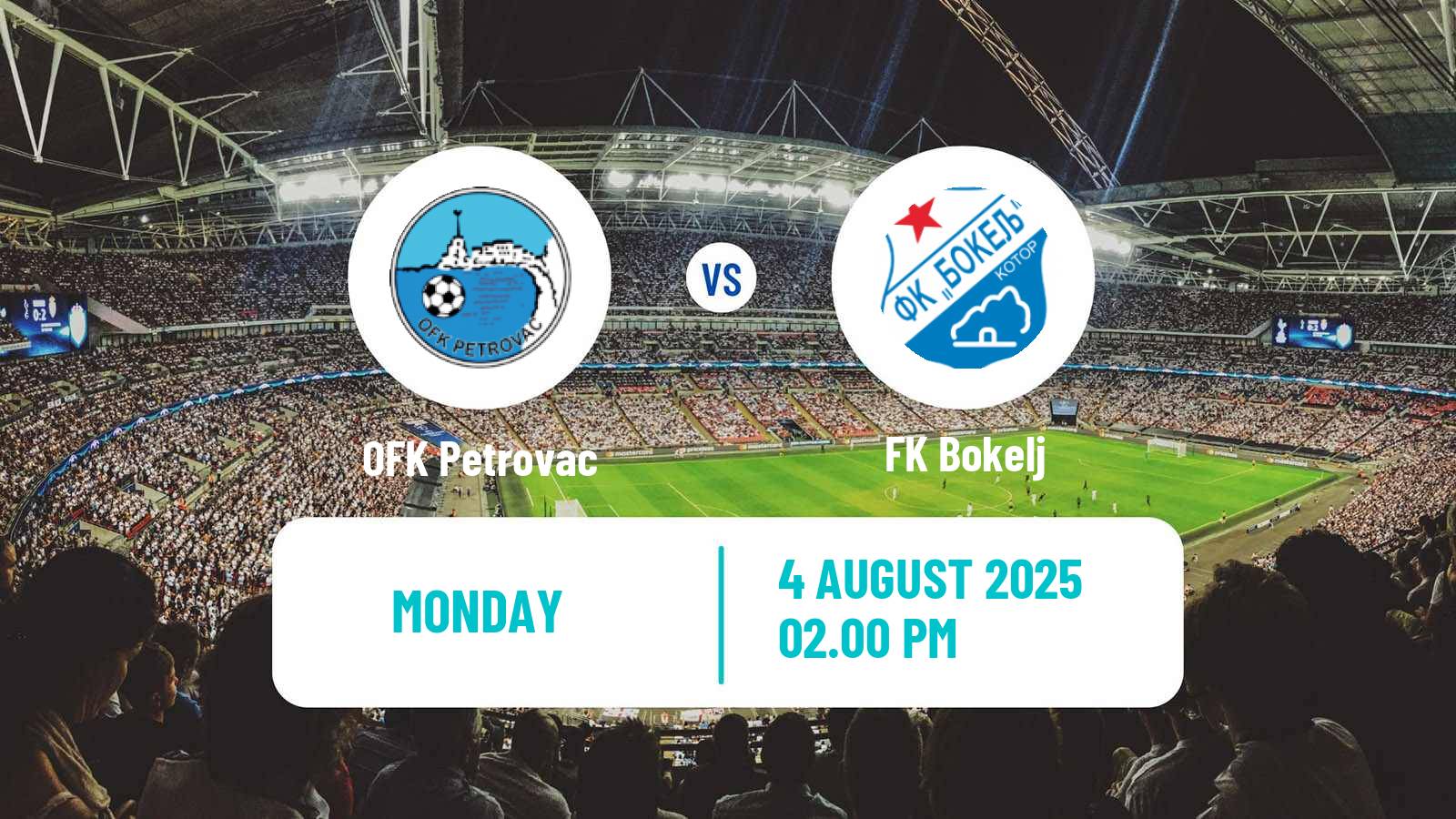 Football Montenegrin First League Petrovac - Bokelj