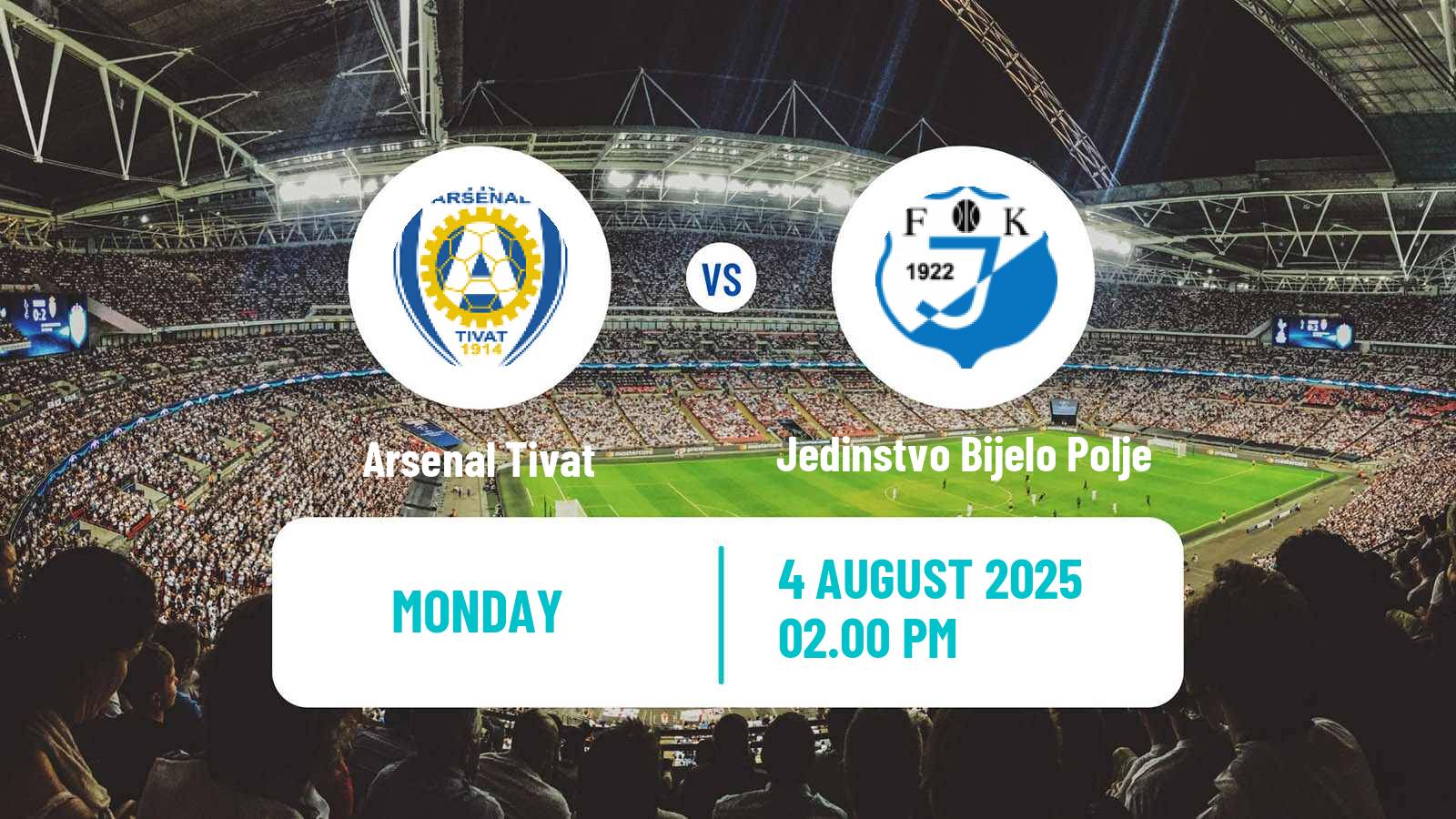 Football Montenegrin First League Arsenal Tivat - Jedinstvo Bijelo Polje