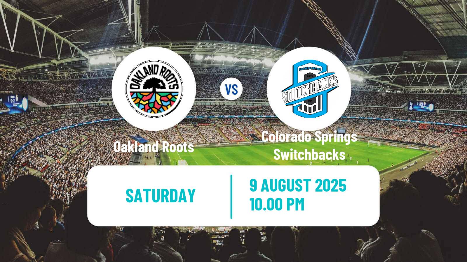 Football USL Championship Oakland Roots - Colorado Springs Switchbacks