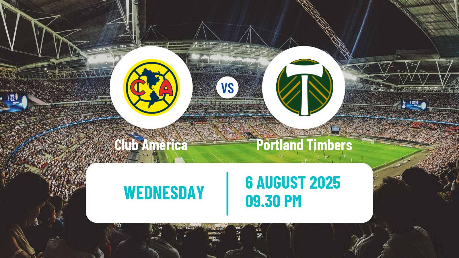Football CONCACAF League Cup Club América - Portland Timbers