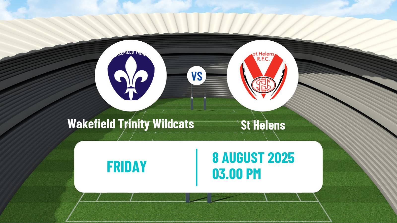 Rugby league Super League Rugby Wakefield Trinity Wildcats - St Helens