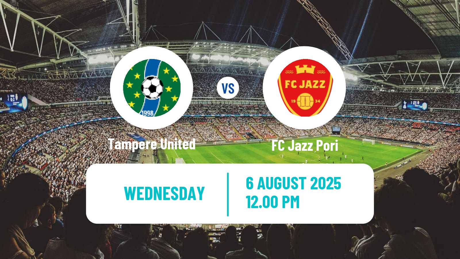 Football Finnish Ykkonen Tampere United - Jazz Pori