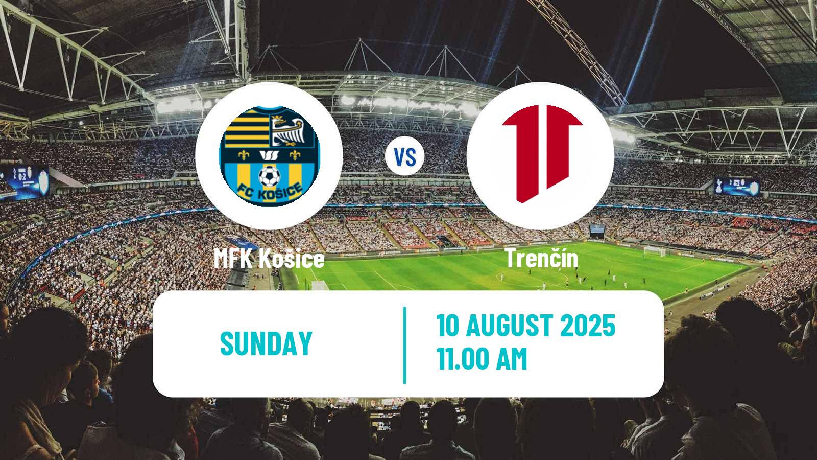 Football Slovak Superliga MFK Košice - Trenčín