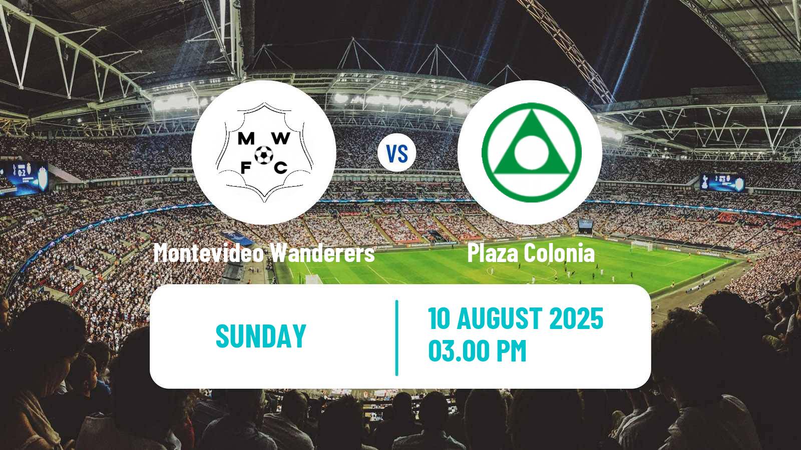 Football Uruguayan Primera Division Montevideo Wanderers - Plaza Colonia