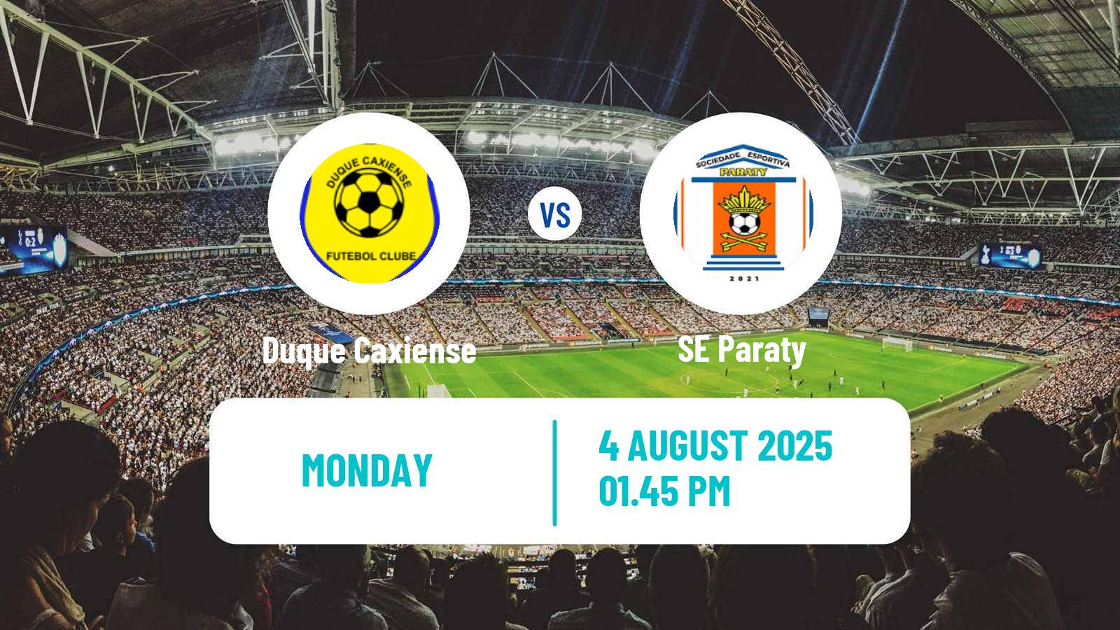Football Brazilian Carioca C Duque Caxiense - Paraty