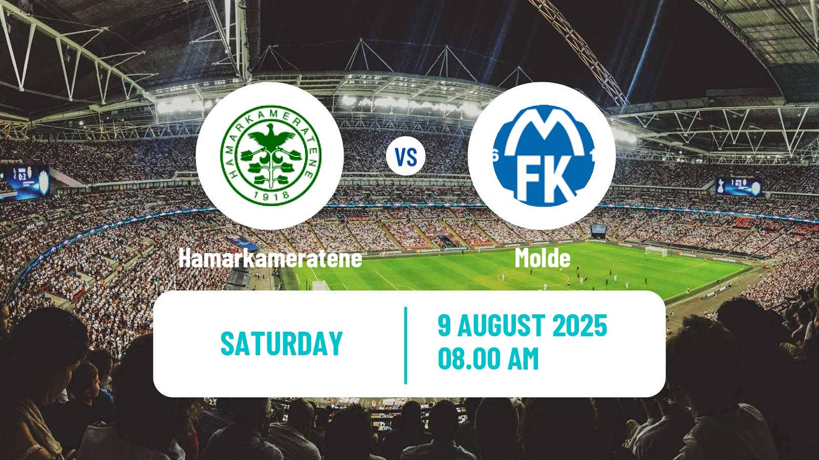 Football Norwegian Division 1 Women Hamarkameratene - Molde