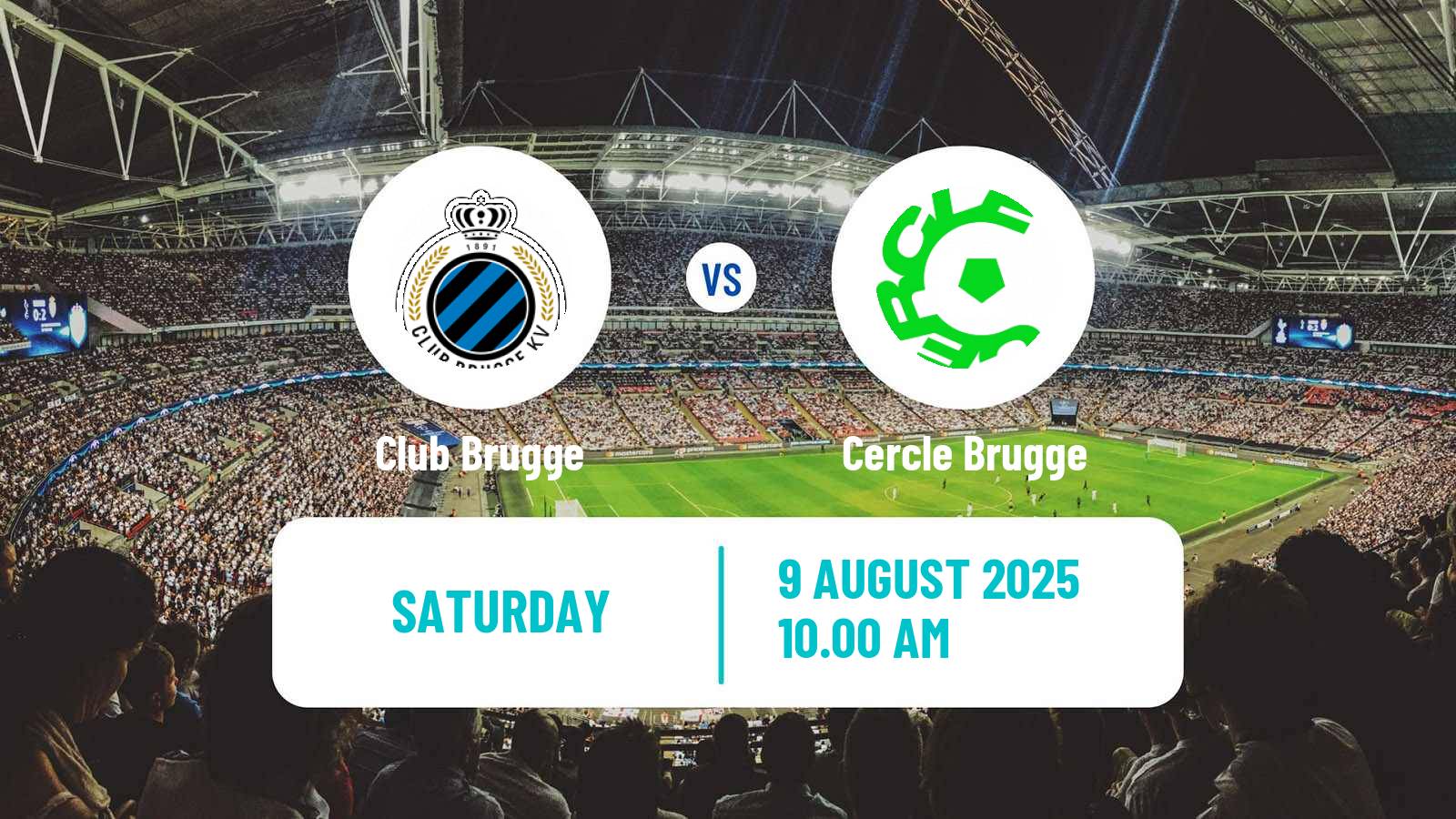 Football Belgian Jupiler Pro League Club Brugge - Cercle Brugge