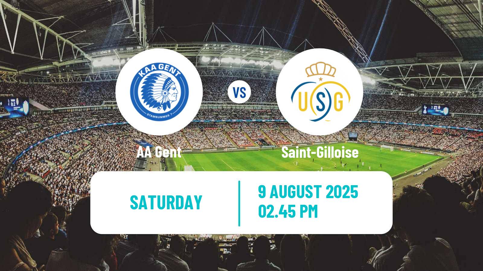 Football Belgian Jupiler Pro League Gent - Saint-Gilloise
