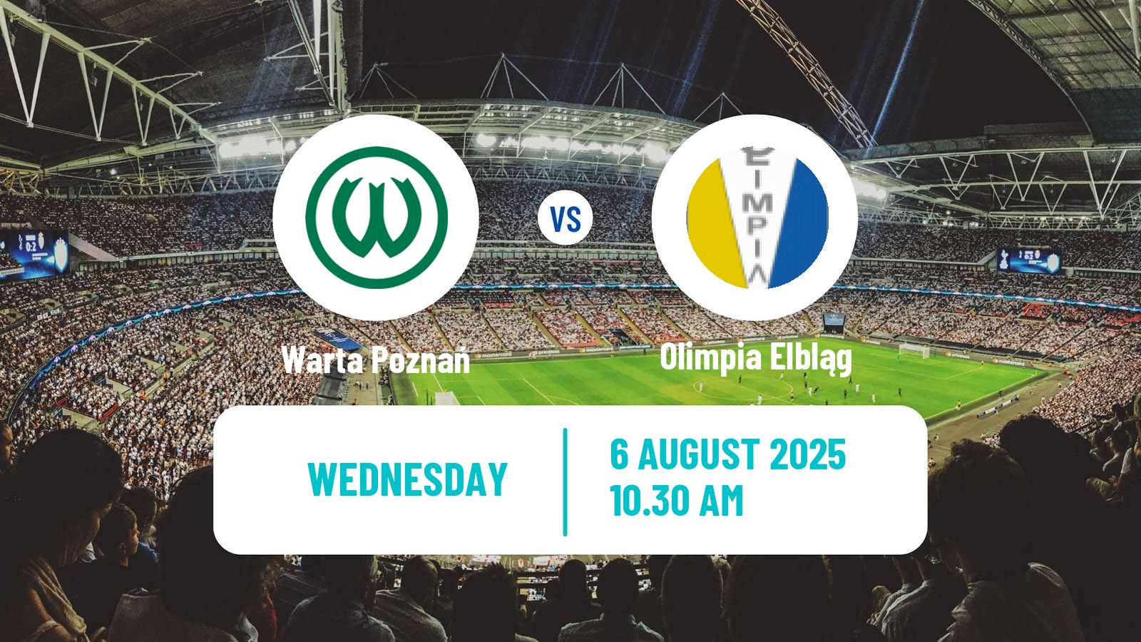 Football Polish Cup Warta Poznań - Olimpia Elbląg