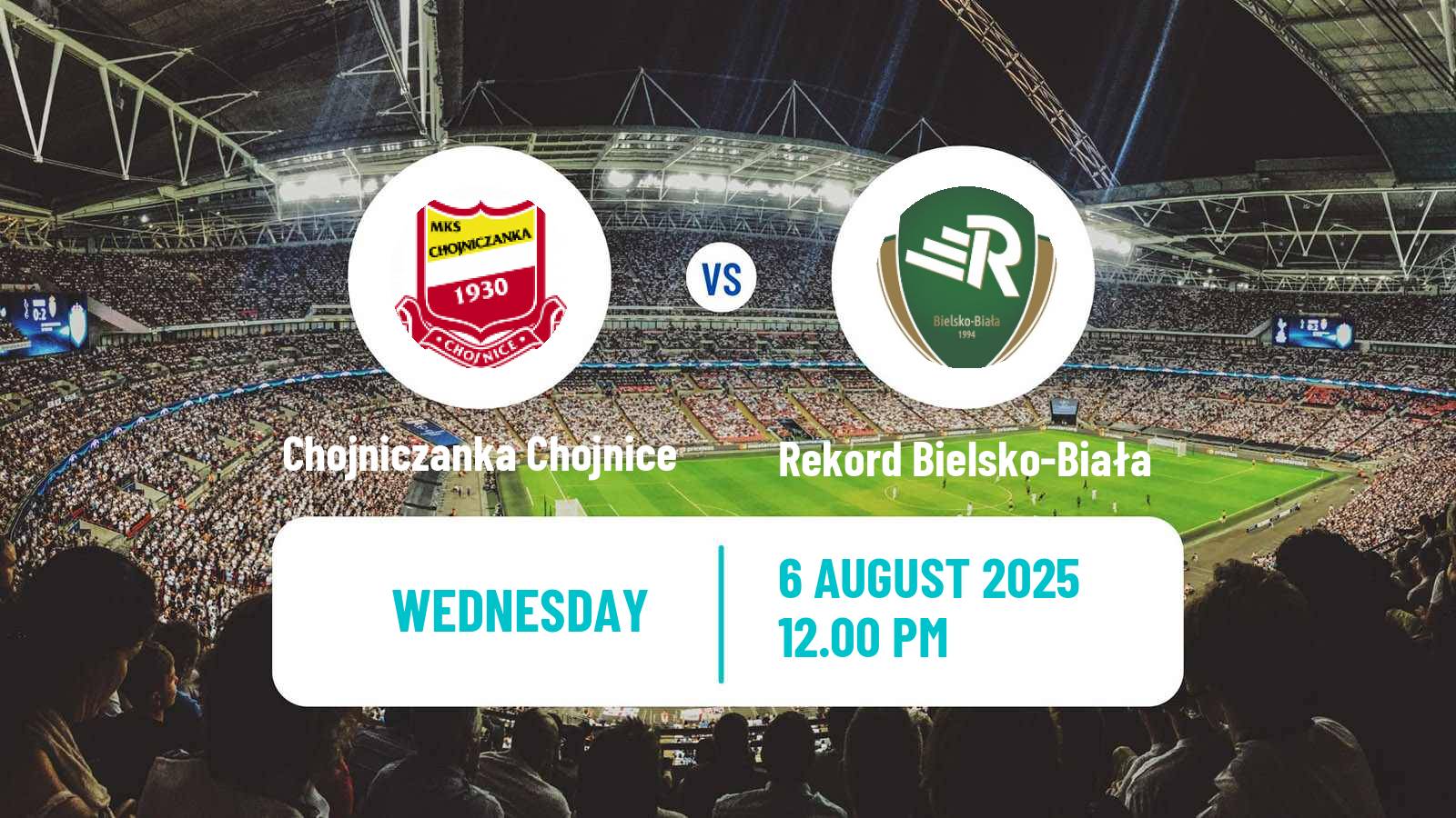 Football Polish Cup Chojniczanka Chojnice - Rekord Bielsko-Biała