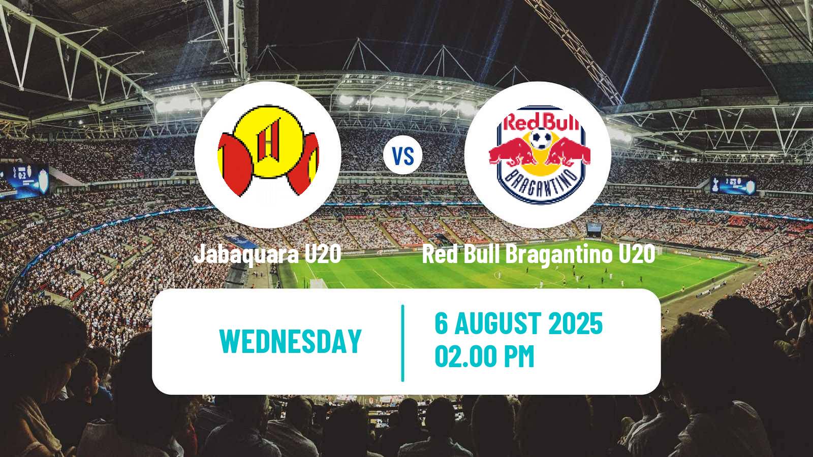 Football Brazilian Paulista U20 Jabaquara U20 - Red Bull Bragantino U20