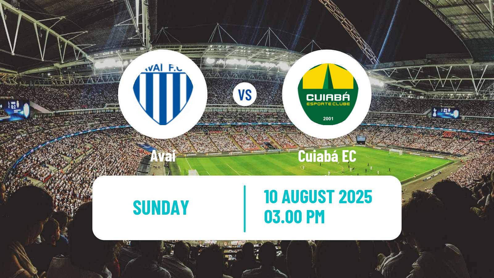 Football Brazilian Serie B Avaí - Cuiabá
