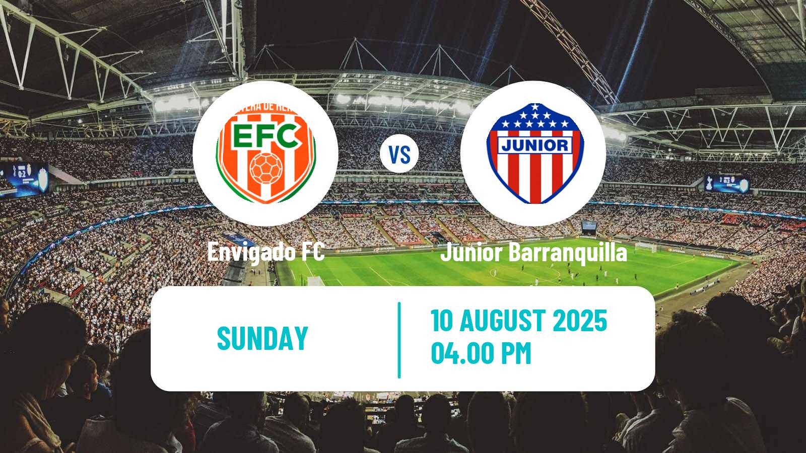 Football Colombian Primera A Envigado - Junior Barranquilla