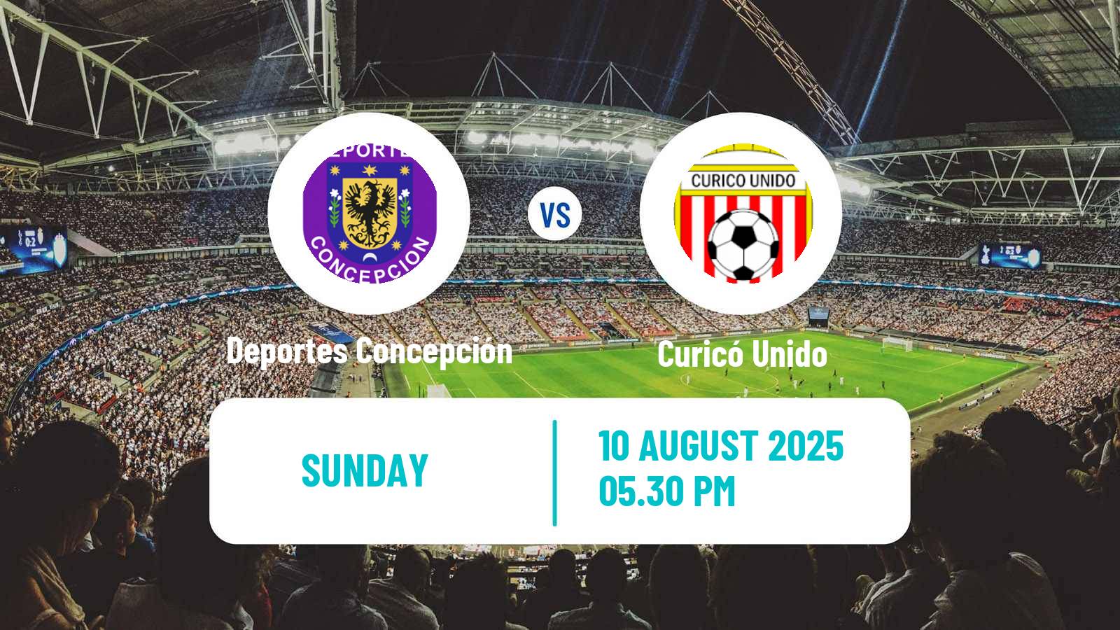 Football Chilean Primera B Deportes Concepción - Curicó Unido