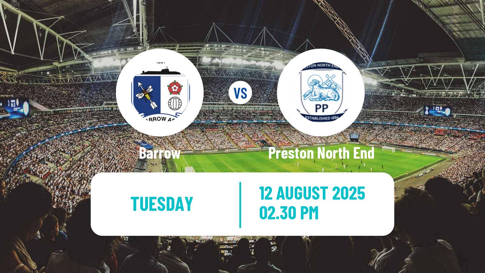 Football English League Cup Barrow - Preston North End