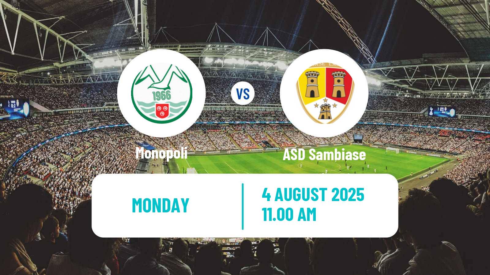 Football Club Friendly Monopoli - Sambiase