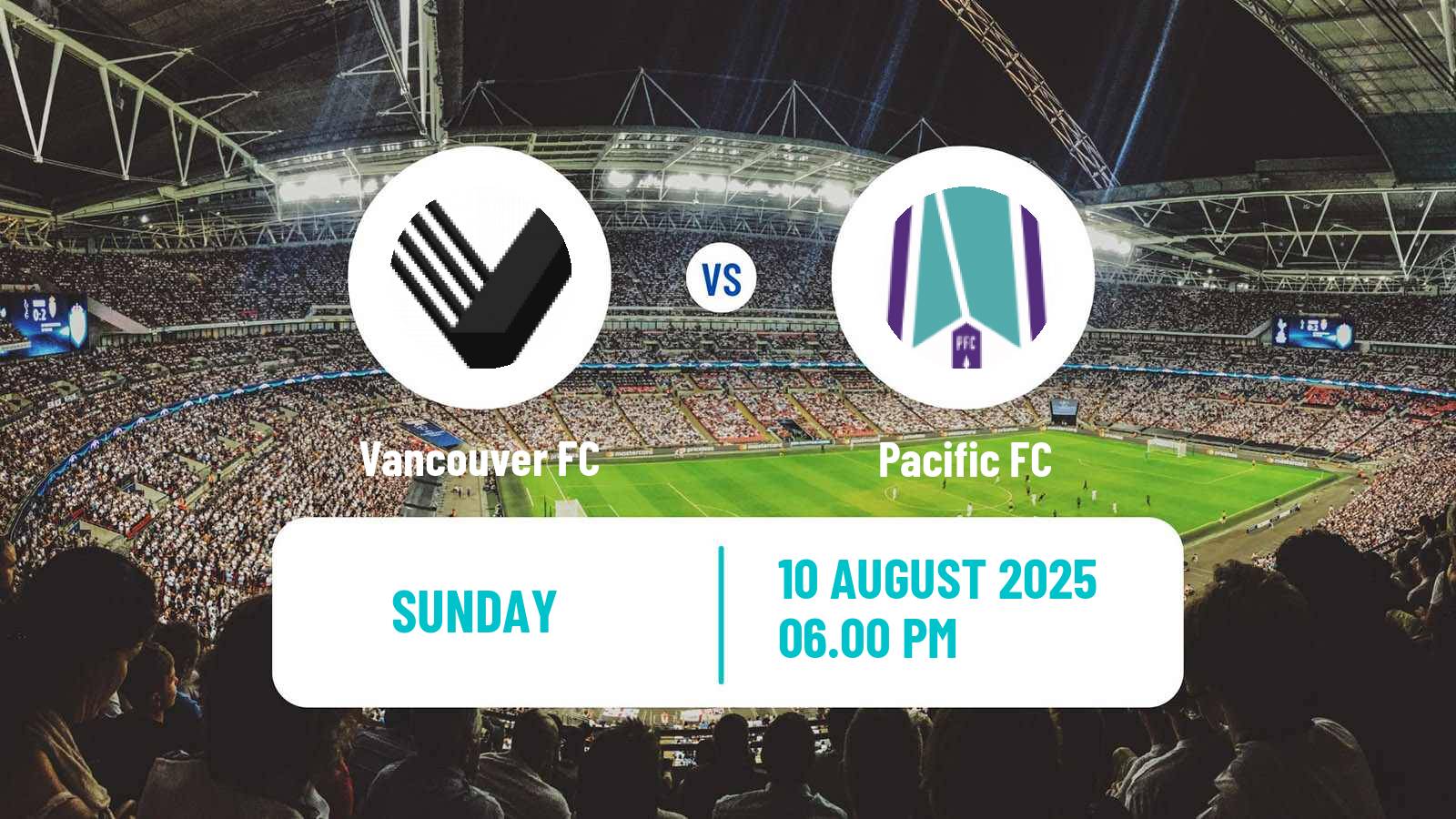 Football Canadian Premier League Vancouver FC - Pacific FC