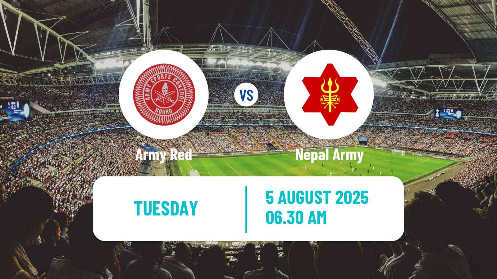 Football Indian Durand Cup Army Red - Nepal Army