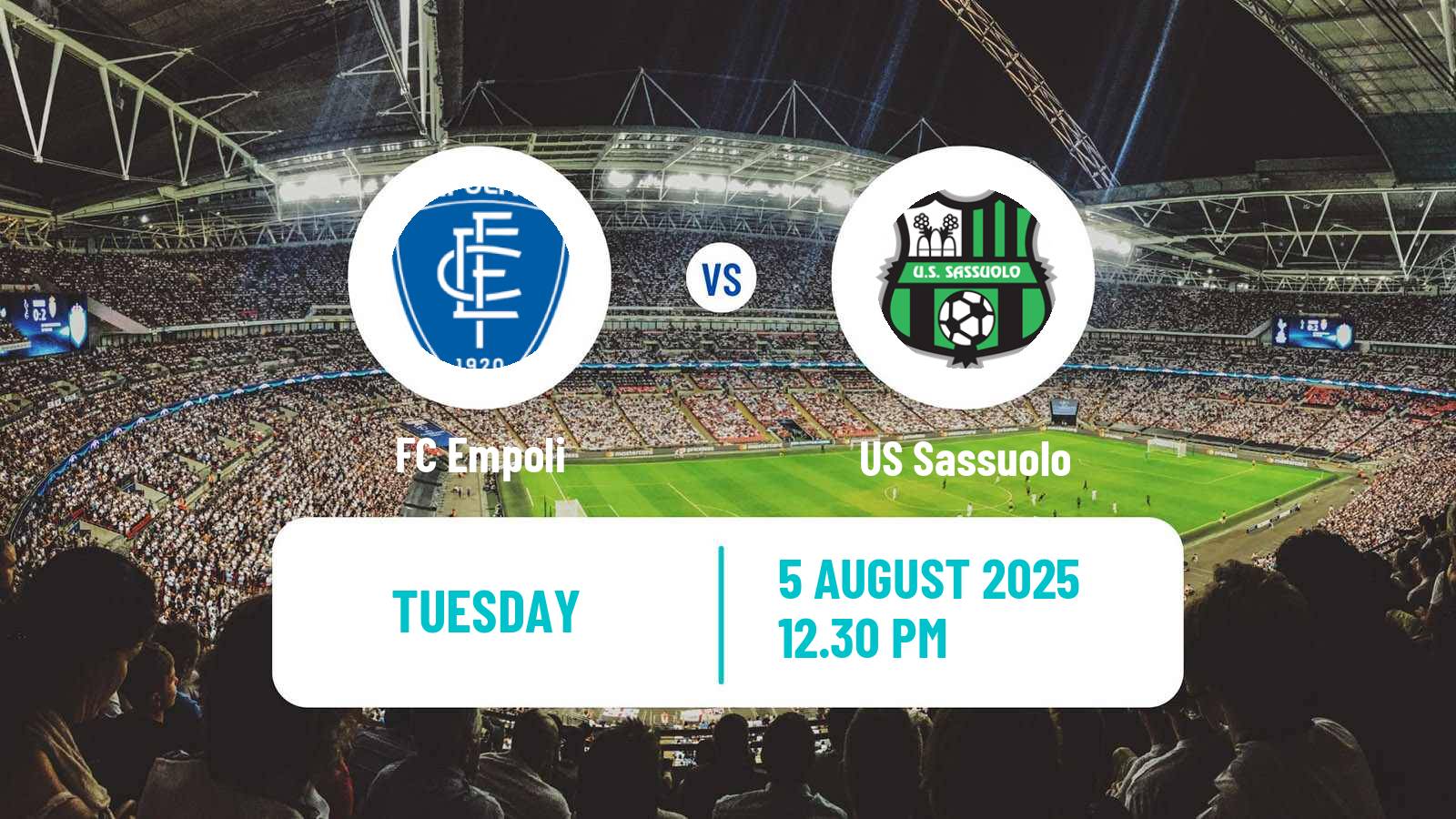 Football Club Friendly Empoli - Sassuolo