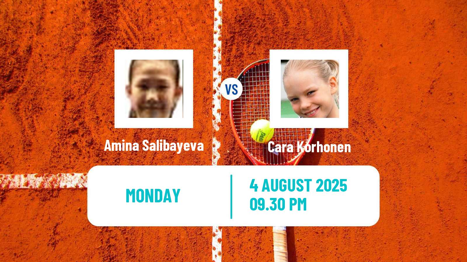 Tennis ITF W15 Tweed Heads Women Amina Salibayeva - Cara Korhonen