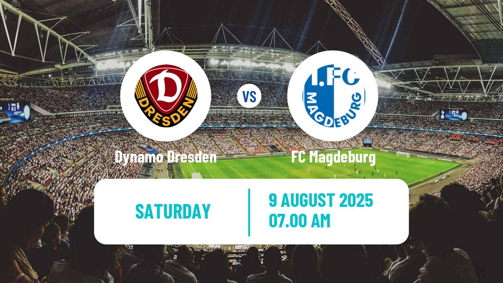 Football German 2 Bundesliga Dynamo Dresden - Magdeburg