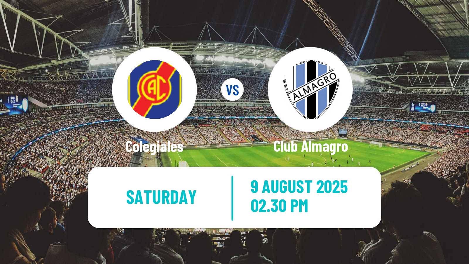 Football Argentinian Primera Nacional Colegiales - Club Almagro