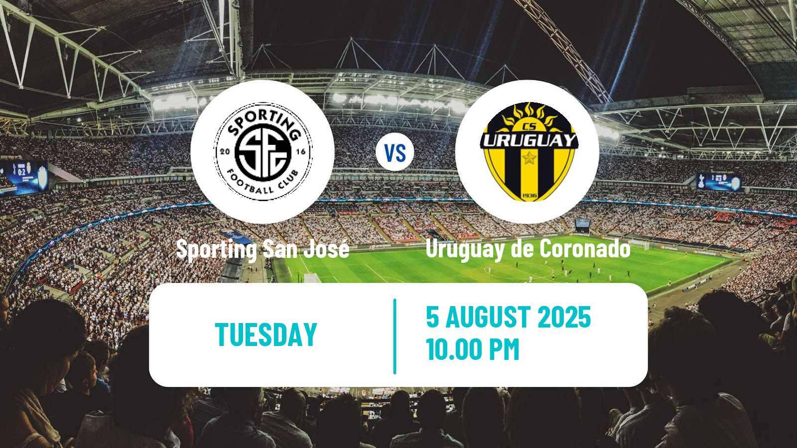 Football Costa Rican Copa Sporting San José - Uruguay de Coronado