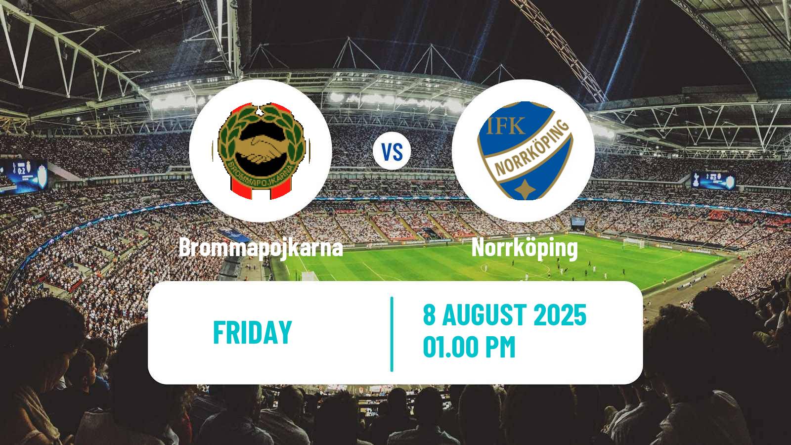 Football Swedish Allsvenskan Women Brommapojkarna - Norrköping