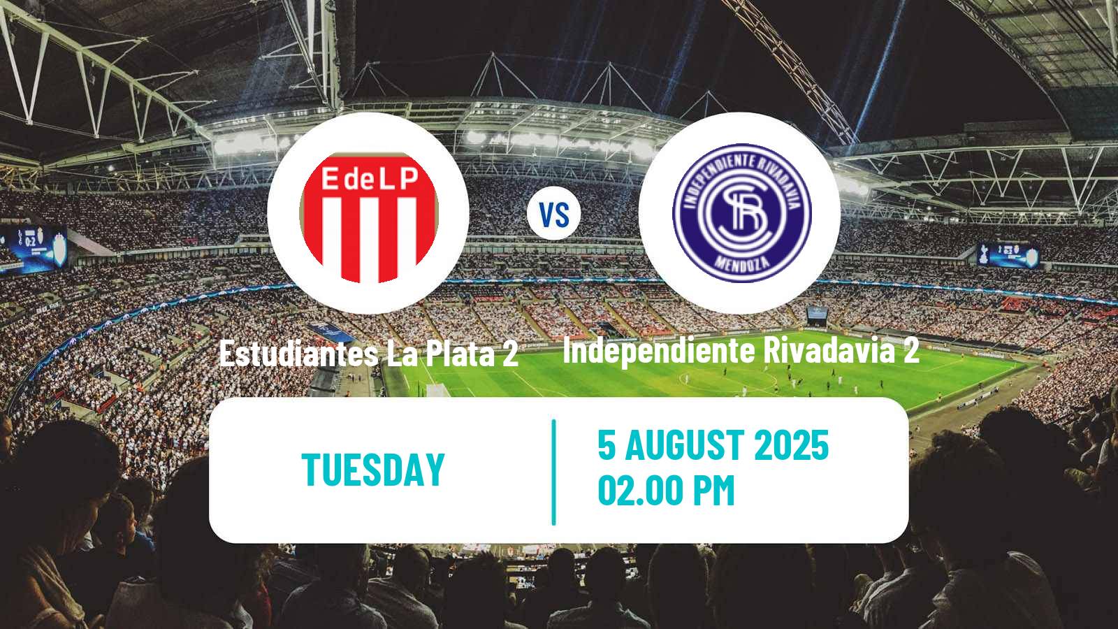 Football Argentinian Reserve League Estudiantes La Plata 2 - Independiente Rivadavia 2