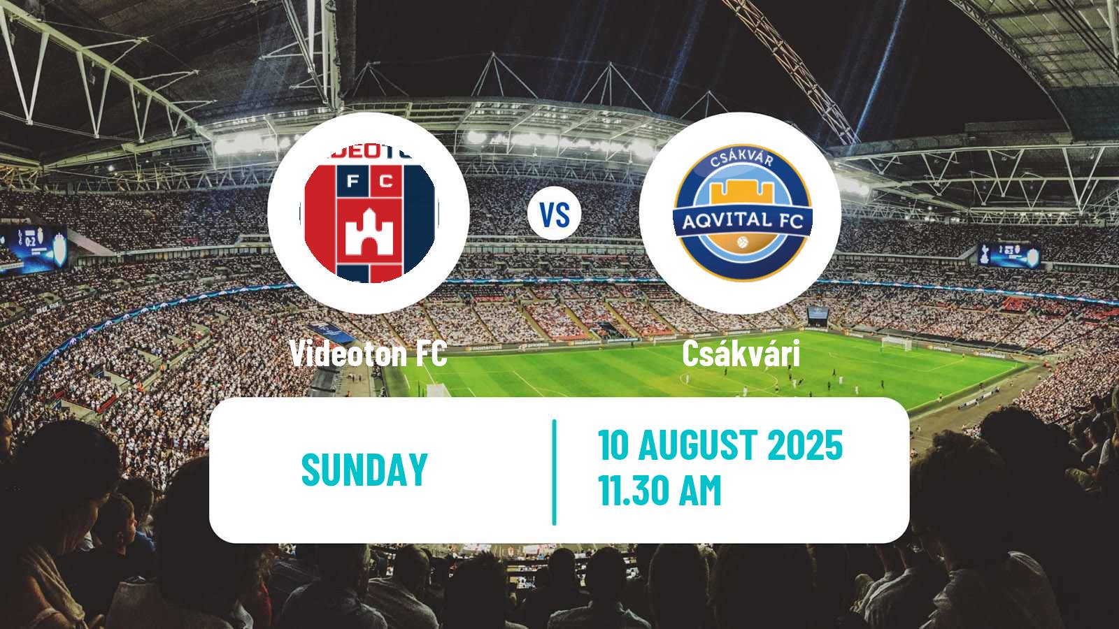 Football Hungarian NB II Videoton - Csákvári