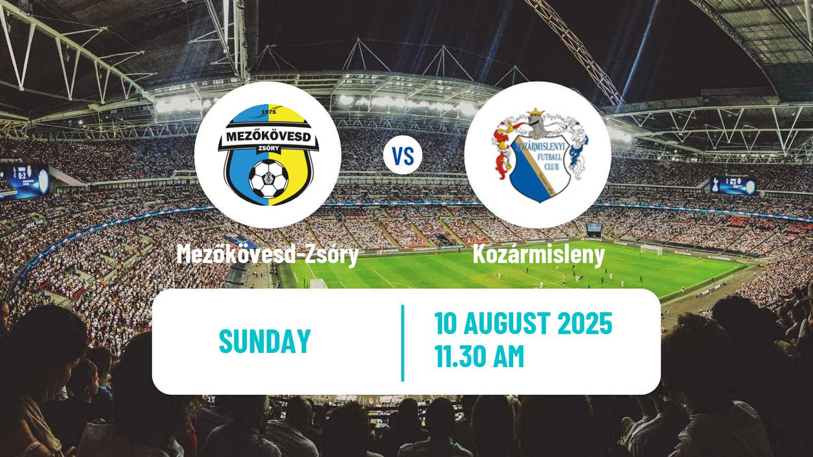 Football Hungarian NB II Mezőkövesd-Zsóry - Kozármisleny