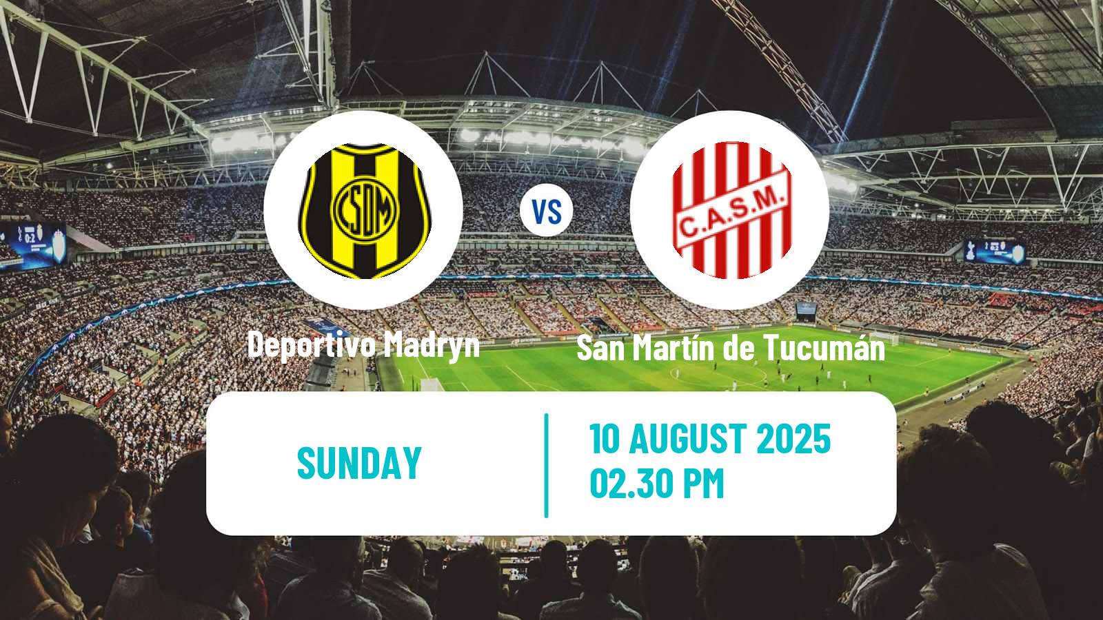 Football Argentinian Primera Nacional Deportivo Madryn - San Martín de Tucumán