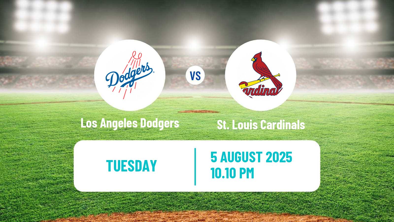 Baseball MLB Los Angeles Dodgers - St. Louis Cardinals