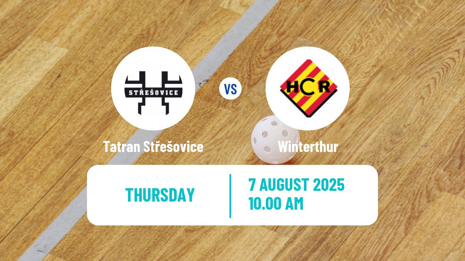Floorball Czech Open Floorball Tatran Střešovice - Winterthur