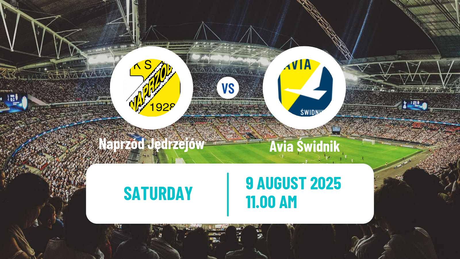 Football Polish Division 3 - Group IV Naprzód Jędrzejów - Avia Świdnik