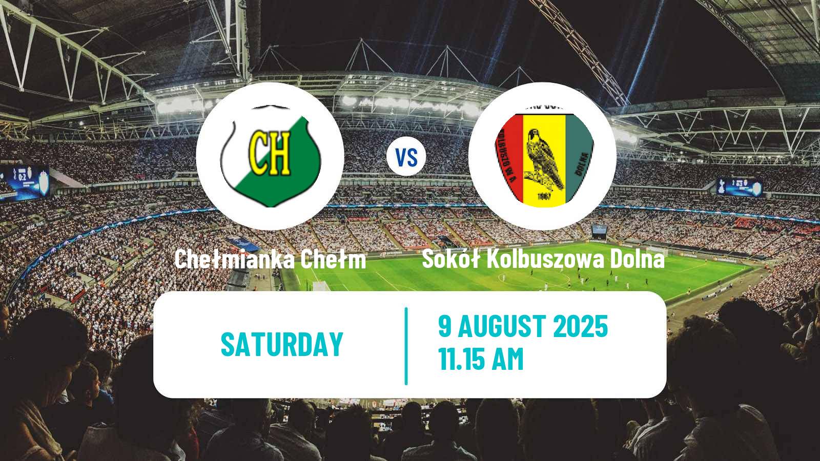 Football Polish Division 3 - Group IV Chełmianka Chełm - Sokół Kolbuszowa Dolna