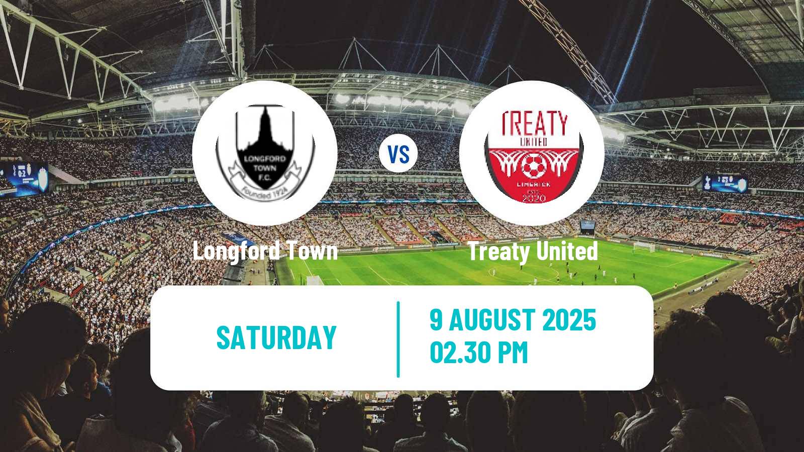 Football Irish Division 1 Longford Town - Treaty United