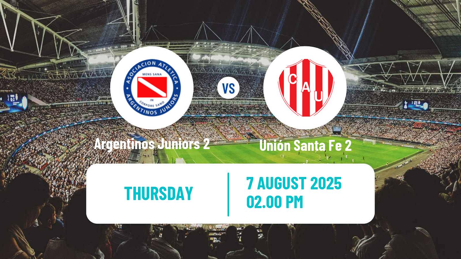 Football Argentinian Reserve League Argentinos Juniors 2 - Unión Santa Fe 2