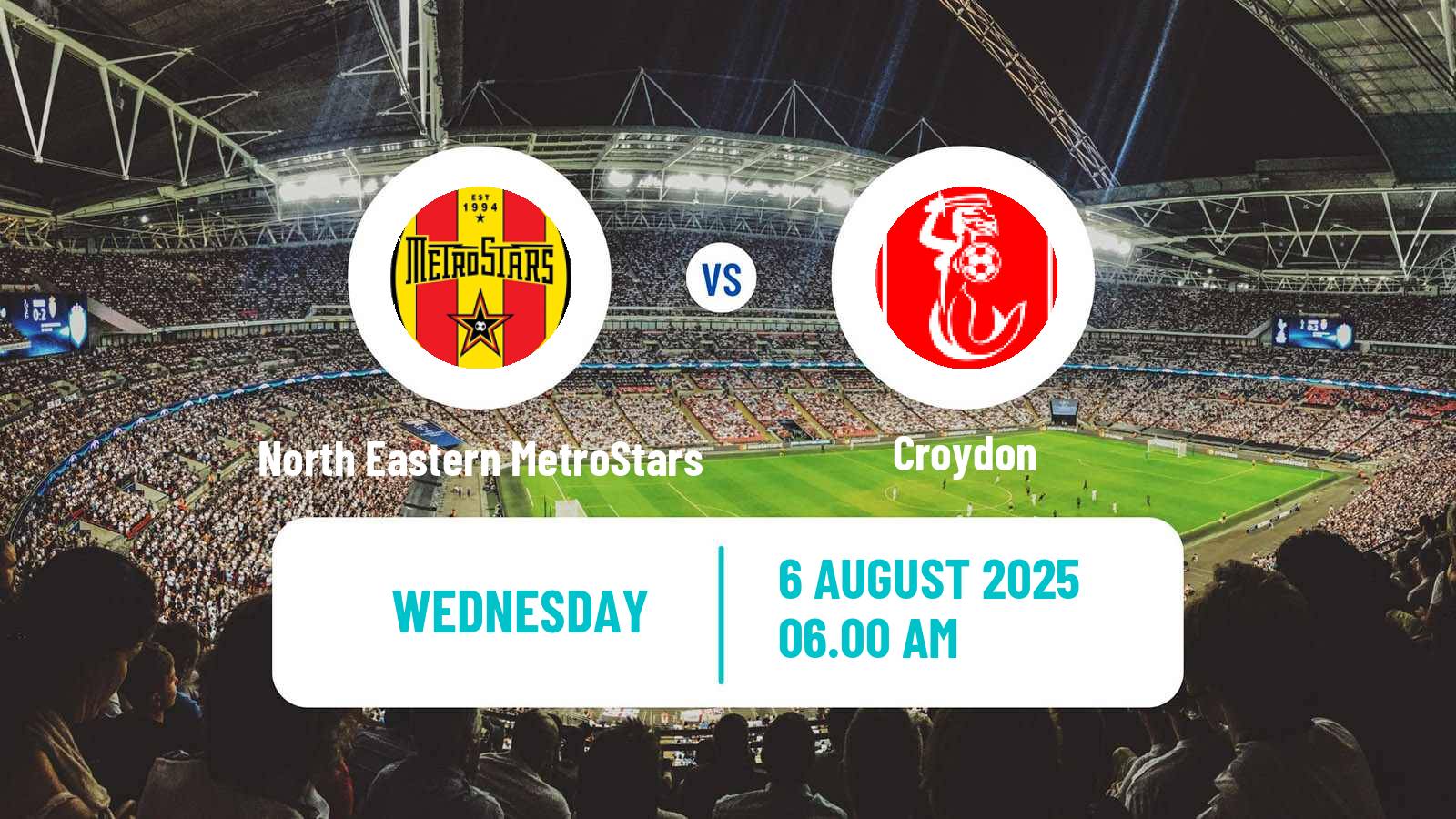Football Australian NPL South Australian North Eastern MetroStars - Croydon