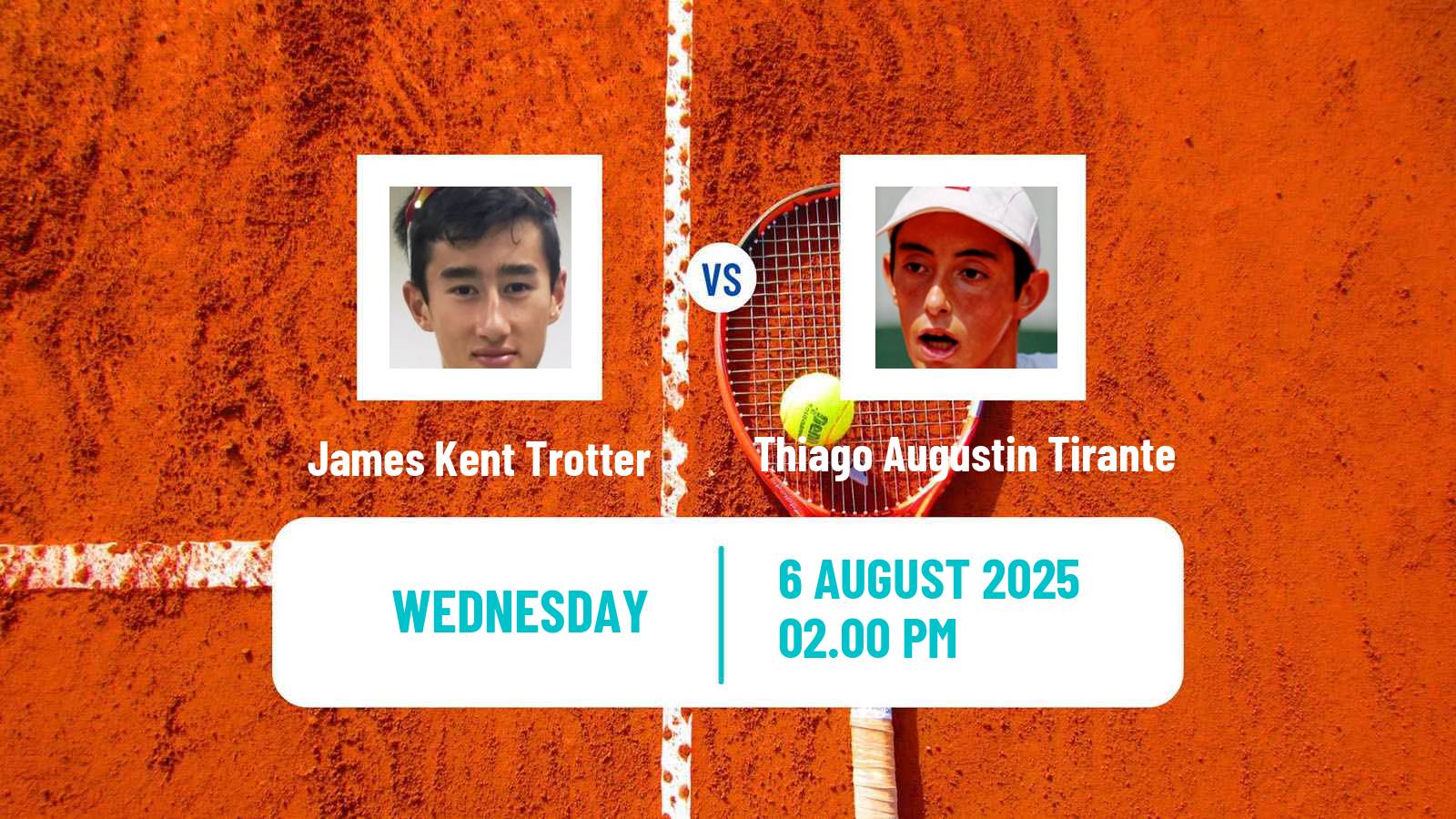 Tennis ATP Cincinnati James Kent Trotter - Thiago Augustin Tirante
